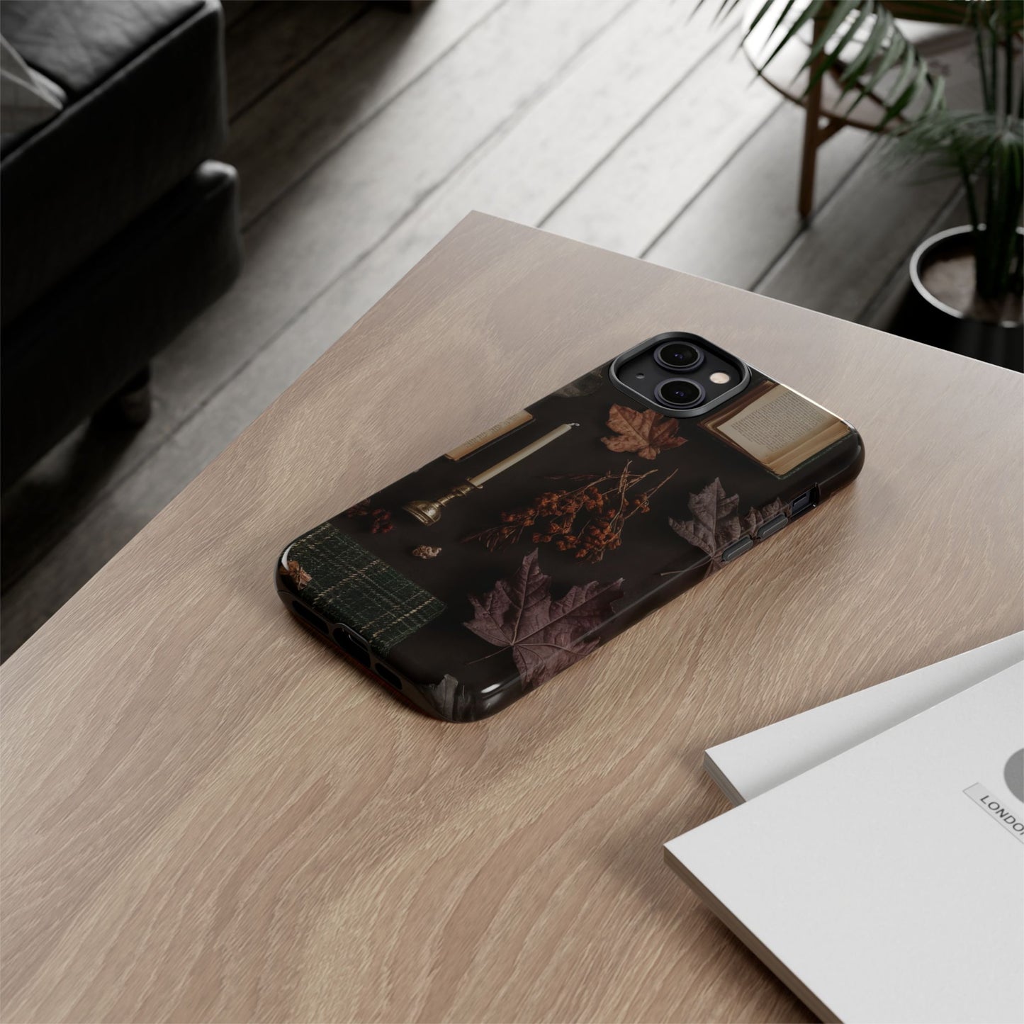 Floral Nature Phone Case, Tough Phone Case for Fall Decor, Phone Case for iPhone and Samsung, Stylish Protective Cover for iPhone