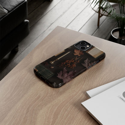Floral Nature Phone Case, Tough Phone Case for Fall Decor, Phone Case for iPhone and Samsung, Stylish Protective Cover for iPhone