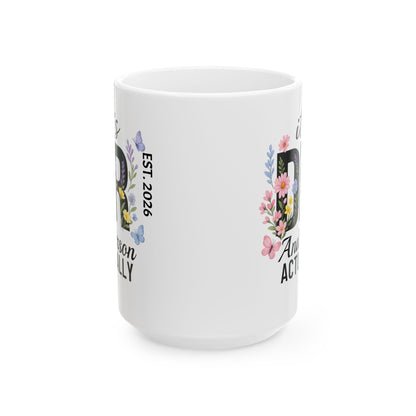Its Dr Actually Mug Personalized Floral Mug Custom Doctor Mug Future Doctor Gift Doctor Graduation Mug Phd Personalized Gifts