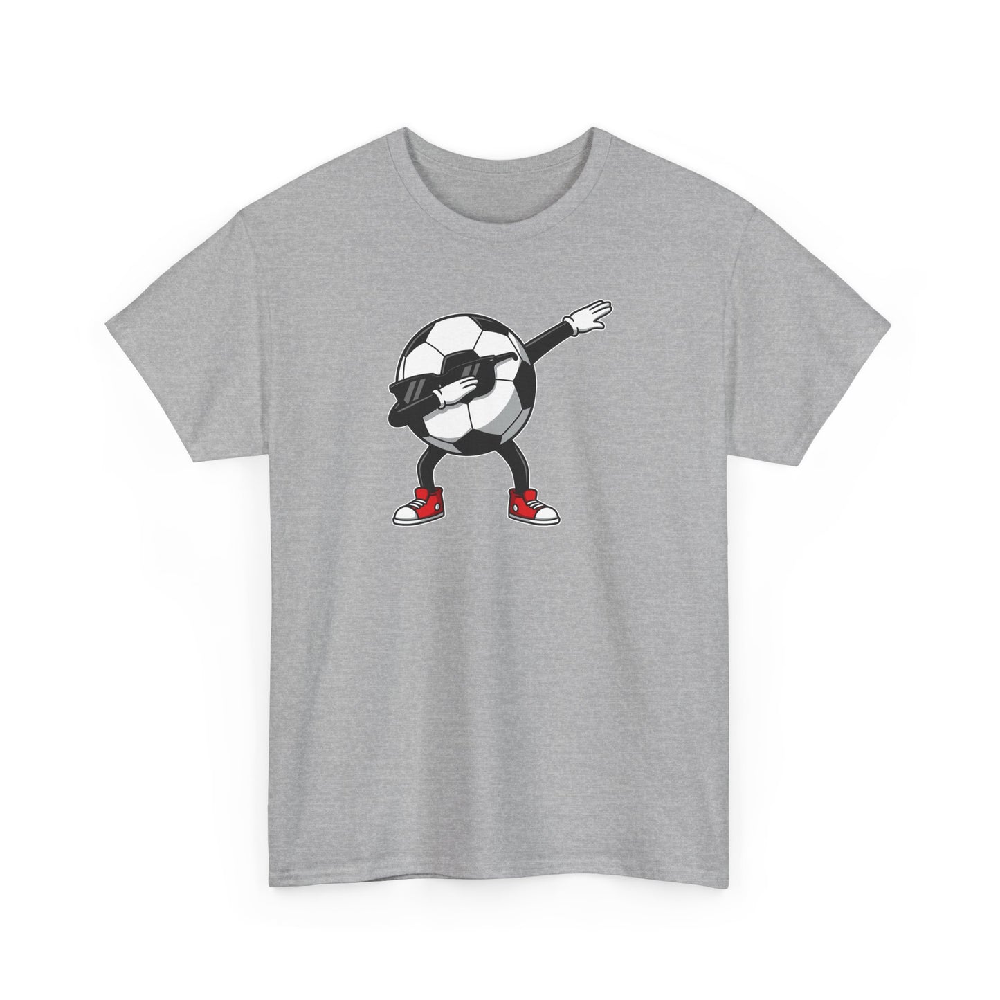 Dabbing Soccer Ball Kids T-Shirt, Funny Football Graphic Tee for Boys Girls, Playful Soccer Player Shirt, Football lover fan gift