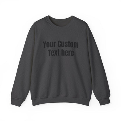 Customizable Crewneck Sweatshirt, Personalized Gift, Holidays, Unique Design, Perfect Gift for Anniversaries, Weddings, and Special Occasion
