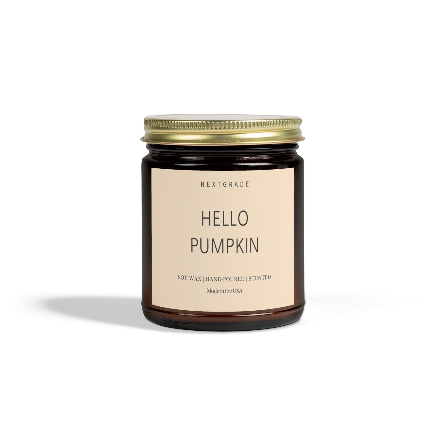 Hello Pumpkin | Cozy Home Decor, Fall Gifts, Relaxing Aromatherapy, Seasonal Candle, Halloween Candle, Scented Candle