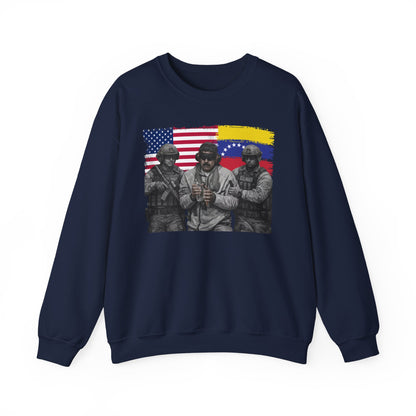 Venezuela Freedom Graphic T-Shirt | Political Art Design Shirt, Statement Streetwear Tee, Unisex Cotton Apparel, No War, Peace in Venezuela