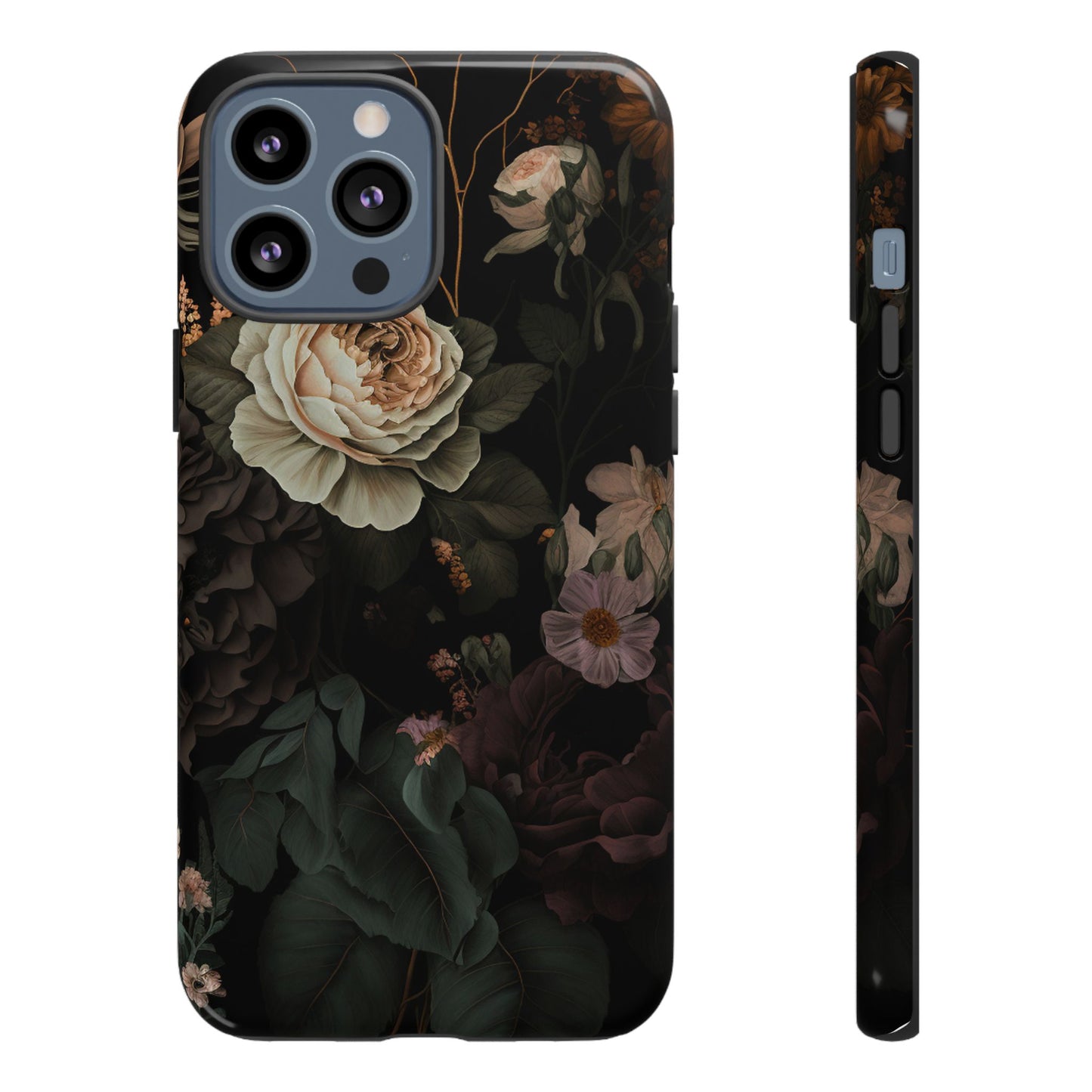 Floral Phone Case For iPhone And Samsung, Tough Cases, Flower Design, Stylish Protection, Gift for Her, Nature Lovers Accessory, Floral Gift