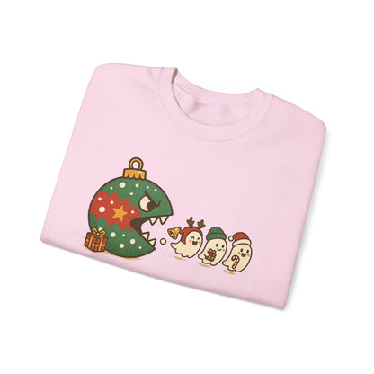 Cute Holiday Crewneck Sweatshirt, Funny Christmas Gift, Cute Sweater, Unisex Christmas Sweatshirt, Cozy Winter Apparel