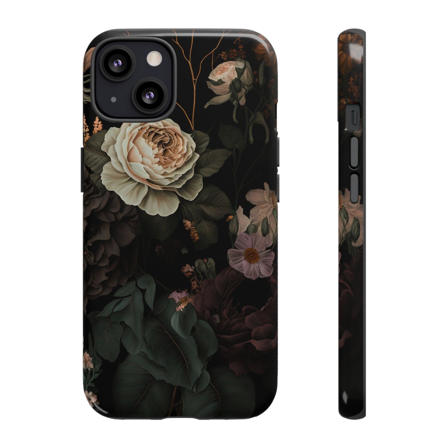 Floral Phone Case For iPhone And Samsung, Tough Cases, Flower Design, Stylish Protection, Gift for Her, Nature Lovers Accessory, Floral Gift