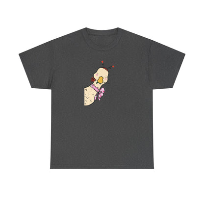 Cute Duck Shirt Kawaii Ducky Tee | Bow Duck T-Shirt | Cute Animal Top | Aesthetic Graphic Tee | Gift for Women Girls Teens