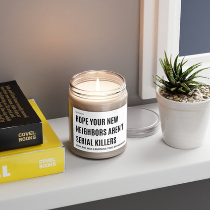 Gift For Neighbor, Scented Candle with White Lid, Perfect for Housewarming Gifts, Funny Home Decor, Novelty Gifts, Indoor Atmosphereoy [...]