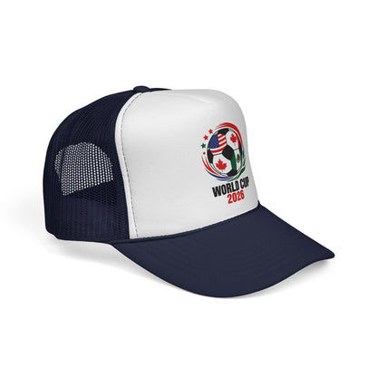 World Cup 2026 Trucker Hat, Soccer Ball Flag Cap, Adjustable Mesh Back Hat, Football Fan Gift, Match Day Accessory, Team Pride Baseball Cap