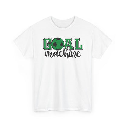 Goal Machine Soccer T-Shirt, Green Football Graphic Tee, Youth & Adult Soccer Shirt, Fun Sports Team Shirt, FIFA World CUP 2026