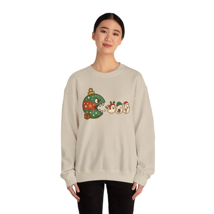 Cute Holiday Crewneck Sweatshirt, Funny Christmas Gift, Cute Sweater, Unisex Christmas Sweatshirt, Cozy Winter Apparel