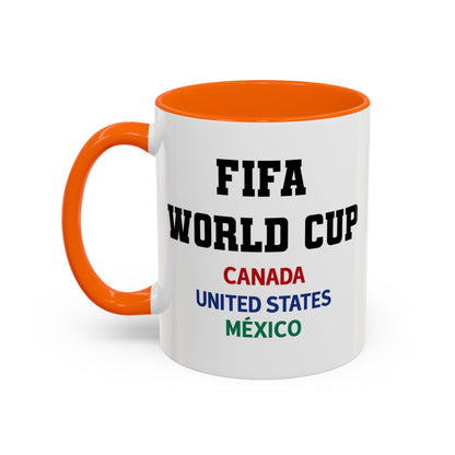 FIFA World Cup 2026 Mug, USA Canada Mexico Soccer Cup, Trophy Logo Coffee Mug, Football Fan Gift, Match Day Cup, Sports Lover Gift