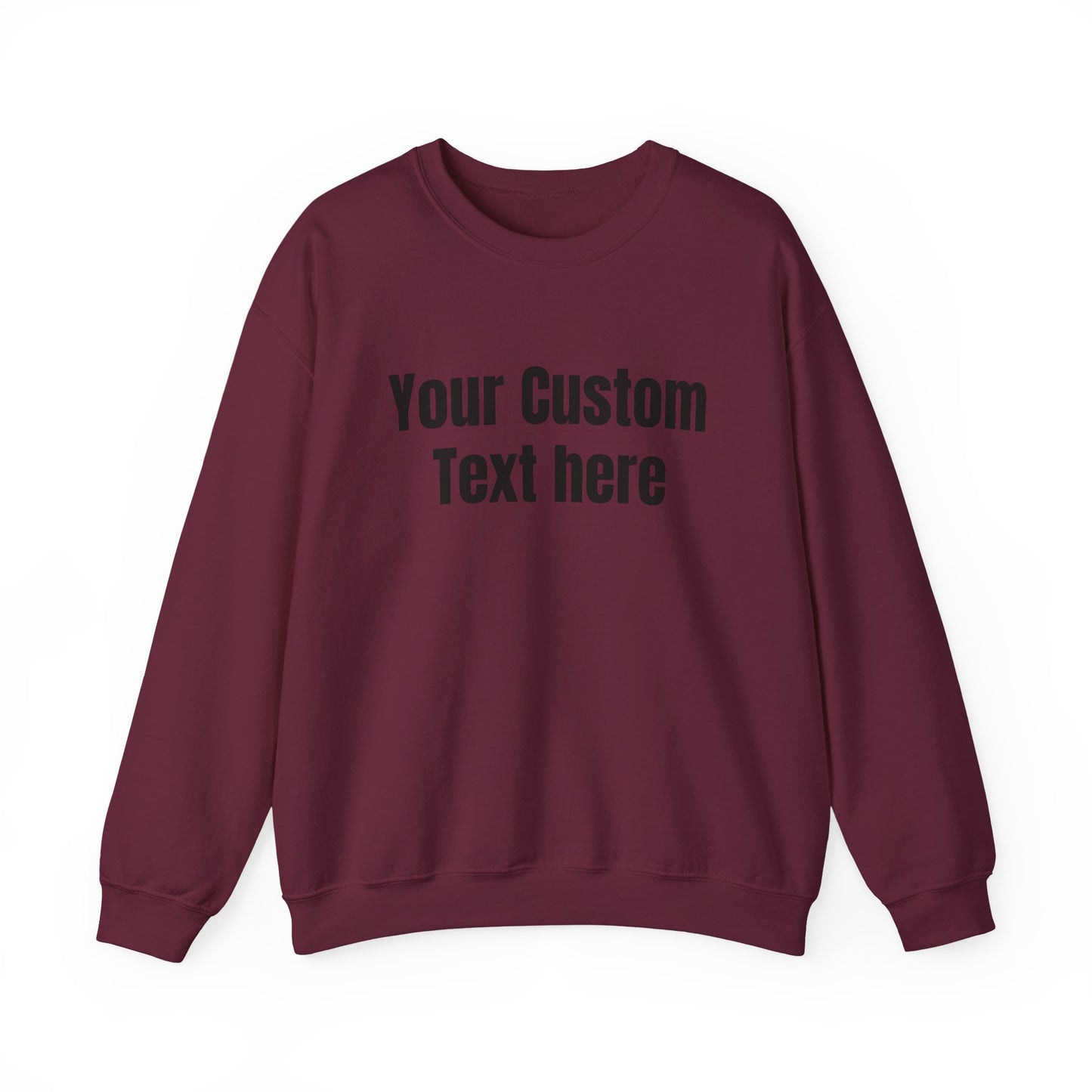 Customizable Crewneck Sweatshirt, Personalized Gift, Holidays, Unique Design, Perfect Gift for Anniversaries, Weddings, and Special Occasion