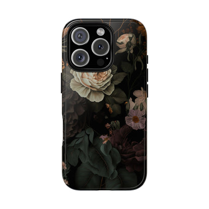 Floral Phone Case For iPhone And Samsung, Tough Cases, Flower Design, Stylish Protection, Gift for Her, Nature Lovers Accessory, Floral Gift