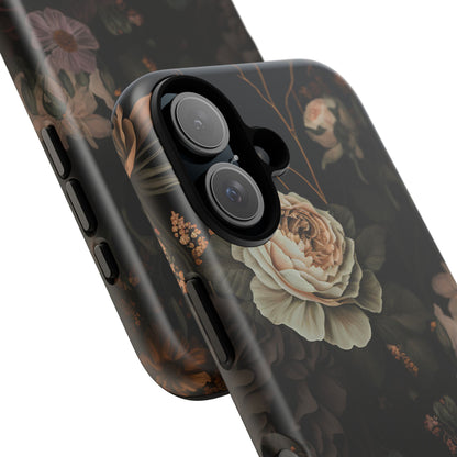 Floral Phone Case For iPhone And Samsung, Tough Cases, Flower Design, Stylish Protection, Gift for Her, Nature Lovers Accessory, Floral Gift