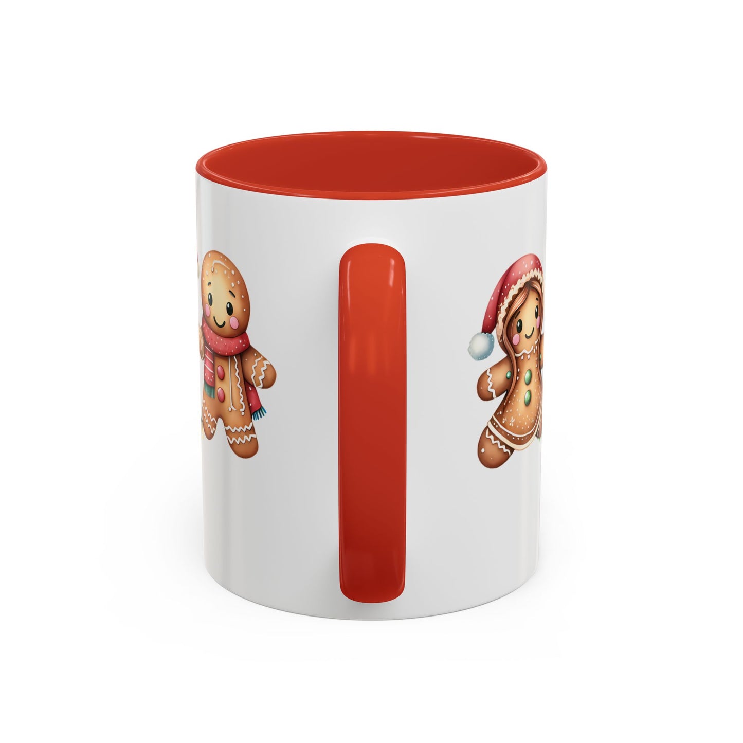 Personalized Gingerbread Friends Coffee Mug, Holiday Mug, Christmas Decor, Personalized Coffee Cup, Gift for Her, Winter Wonderland