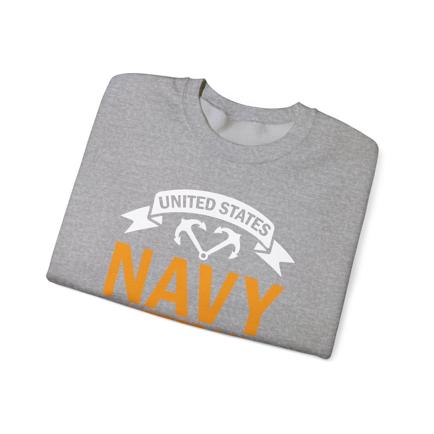 Navy Veteran Crewneck Sweatshirt, Military Pride Sweater,  Gift for Veterans, Retirement Gift, Casual Comfort Wear, Gift for mom