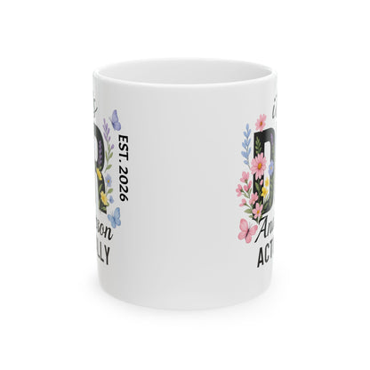 Its Dr Actually Mug Personalized Floral Mug Custom Doctor Mug Future Doctor Gift Doctor Graduation Mug Phd Personalized Gifts
