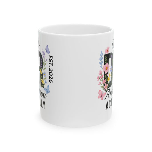 Its Dr Actually Mug Personalized Floral Mug Custom Doctor Mug Future Doctor Gift Doctor Graduation Mug Phd Personalized Gifts