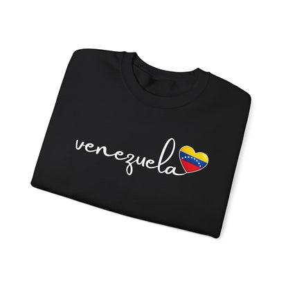 Venezuela Shirt with Heart Flag Design, Cute Minimalist Venezuela Shirt, Country Pride Travel Shirt, South America Gift Idea for Her