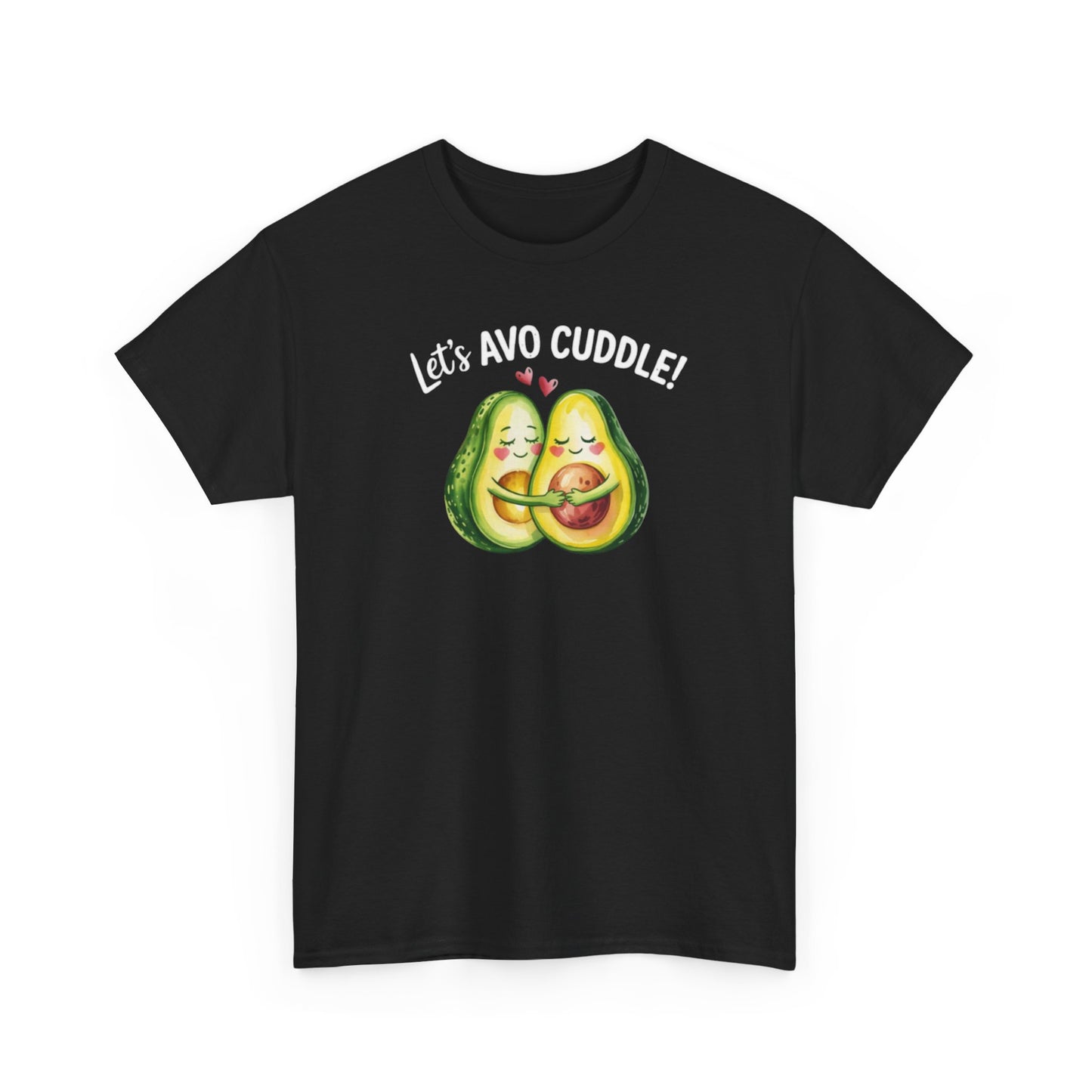 Let's Avo Cuddle Avocado Shirt | Cute Pun Food Lover Tee | Couples Matching Shirt | Anniversary Gift for Him Her | Funny Avocado Tee