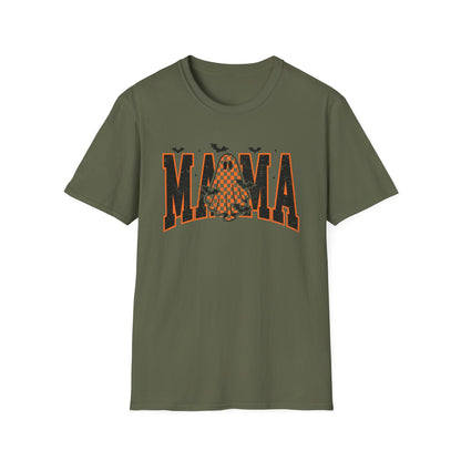 Mama Ghost Graphic T-Shirt, Halloween T-Shirt, Halloween Shirt, Casual Wear, Gift for Mom, Cute Tee for Fall