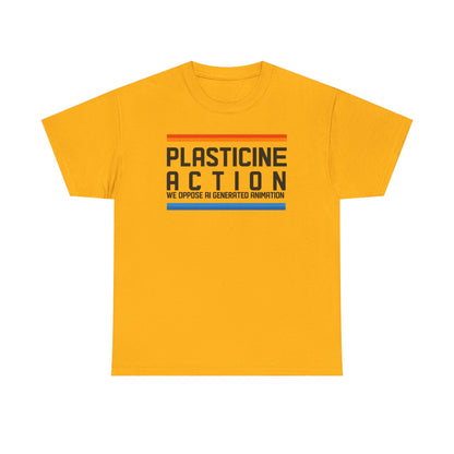 Plasticine Action Unisex Heavy Cotton Tee, Save Gaza, Free Palestine, Graphic Tee, Unique Statement Tee
