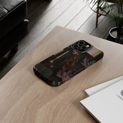 Floral Nature Phone Case, Tough Phone Case for Fall Decor, Phone Case for iPhone and Samsung, Stylish Protective Cover for iPhone