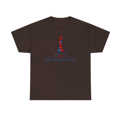 Soccer Trophy Tee | USA 2026 Soccer Shirt, Patriotic Matchday T-Shirt, Gift for Football Lovers, North America Football Tournament Shirt