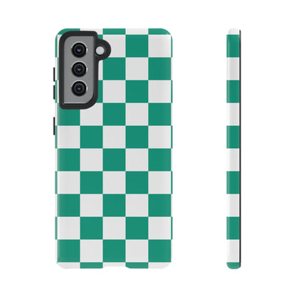 Checkerboard Phone Case | Samsung Galaxy S25, S25 Plus, S24, S24 Plus, S24 Ultra, S23 S22, S22 Plus S21 Ultra, S21 FE, S20+ Tough Cases