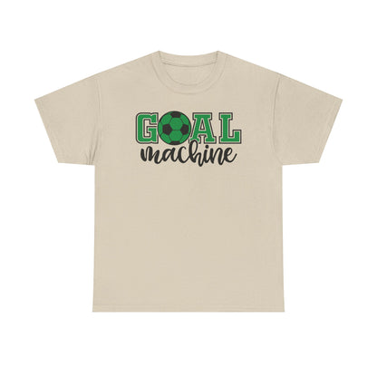 Goal Machine Soccer T-Shirt, Green Football Graphic Tee, Youth & Adult Soccer Shirt, Fun Sports Team Shirt, FIFA World CUP 2026