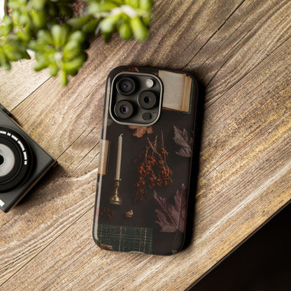Floral Nature Phone Case, Tough Phone Case for Fall Decor, Phone Case for iPhone and Samsung, Stylish Protective Cover for iPhone
