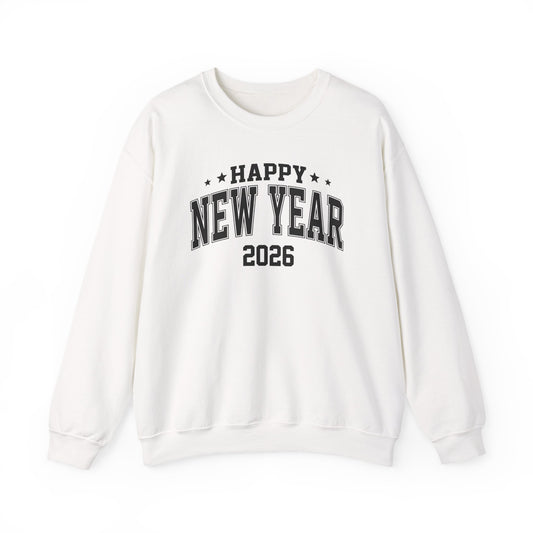 Happy New Year 2026 Sweatshirt  Comfy and Stylish 2026 New Year Celebration Top | New Year Tee | Christmas Sweatshirt
