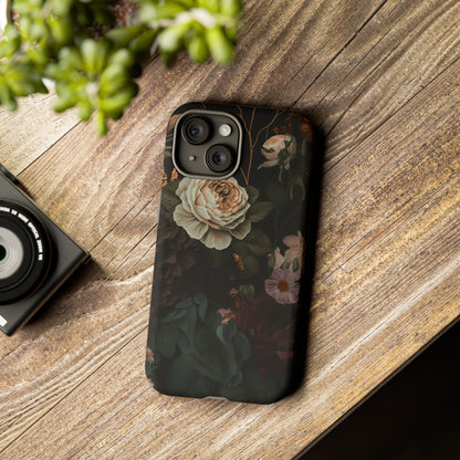 Floral Phone Case For iPhone And Samsung, Tough Cases, Flower Design, Stylish Protection, Gift for Her, Nature Lovers Accessory, Floral Gift