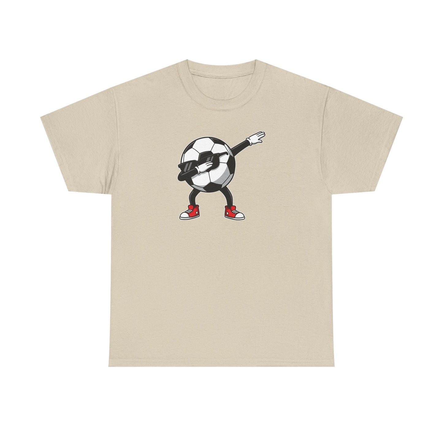 Dabbing Soccer Ball Kids T-Shirt, Funny Football Graphic Tee for Boys Girls, Playful Soccer Player Shirt, Football lover fan gift