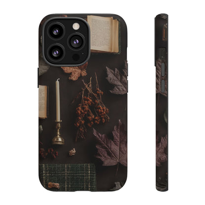 Floral Nature Phone Case, Tough Phone Case for Fall Decor, Phone Case for iPhone and Samsung, Stylish Protective Cover for iPhone
