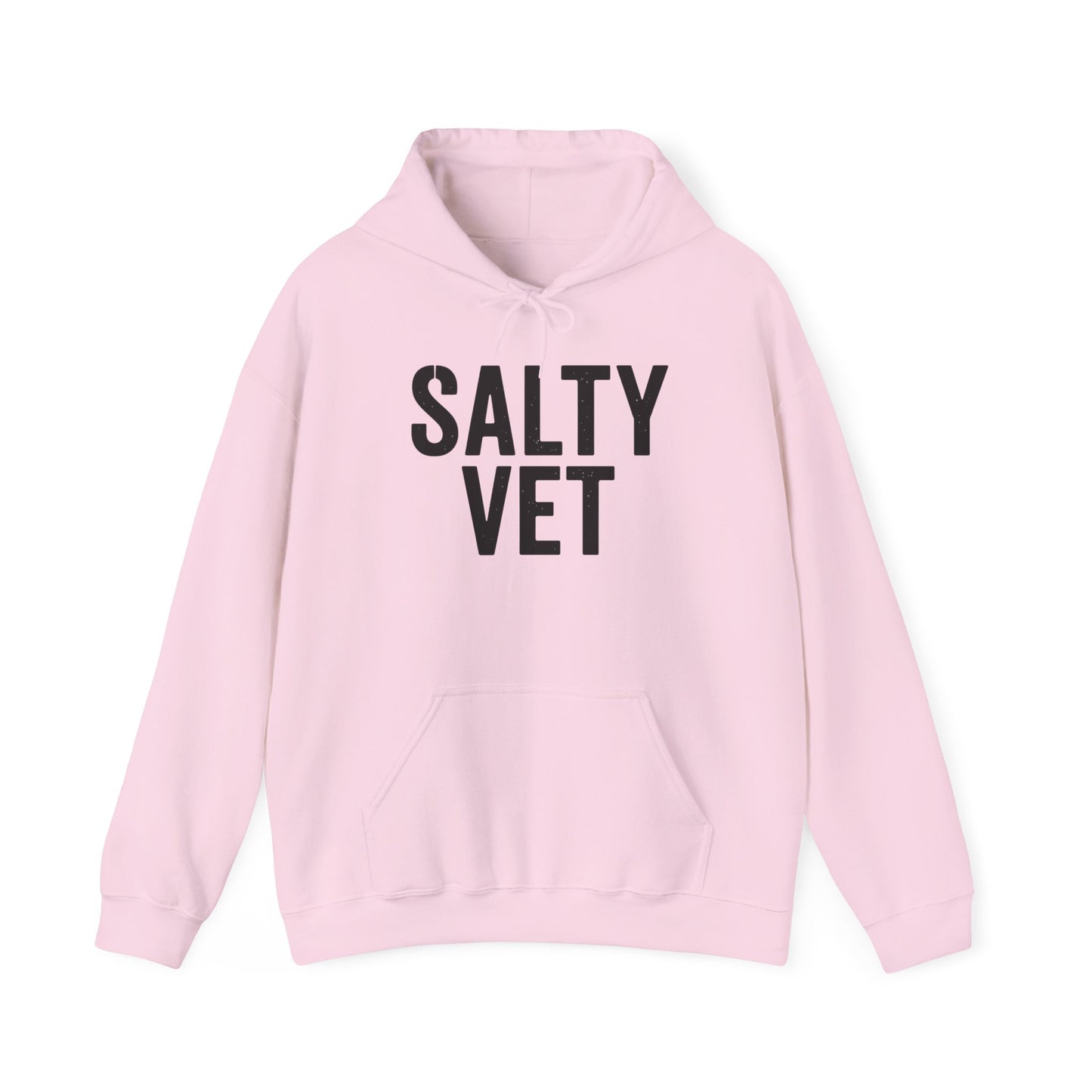 Salty Vet Hooded Sweatshirt, Cozy Unisex Hoodie for Veteran, Perfect Gift for Vets, Veterinarians, Casual Wear