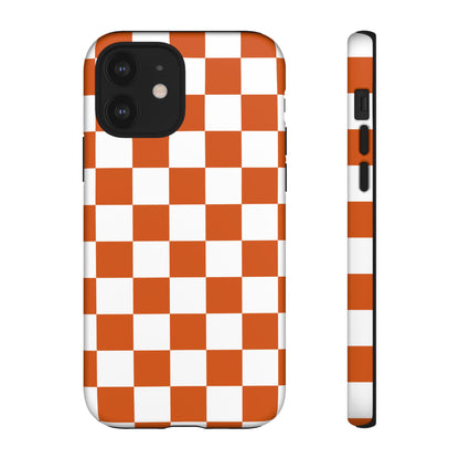 Checkered Phone Case, Trendy Phone Cover, iPhone 17 Pro, 17, 17 Air, 16, 15, 14, 13, 12, 11, X, XR, XS MAX