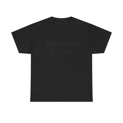 Customizable Heavy Cotton Tee - Perfect for Gifts, Events, Casual Wear, Team Outfits, Celebrations, Perfect Gift for Birthdays
