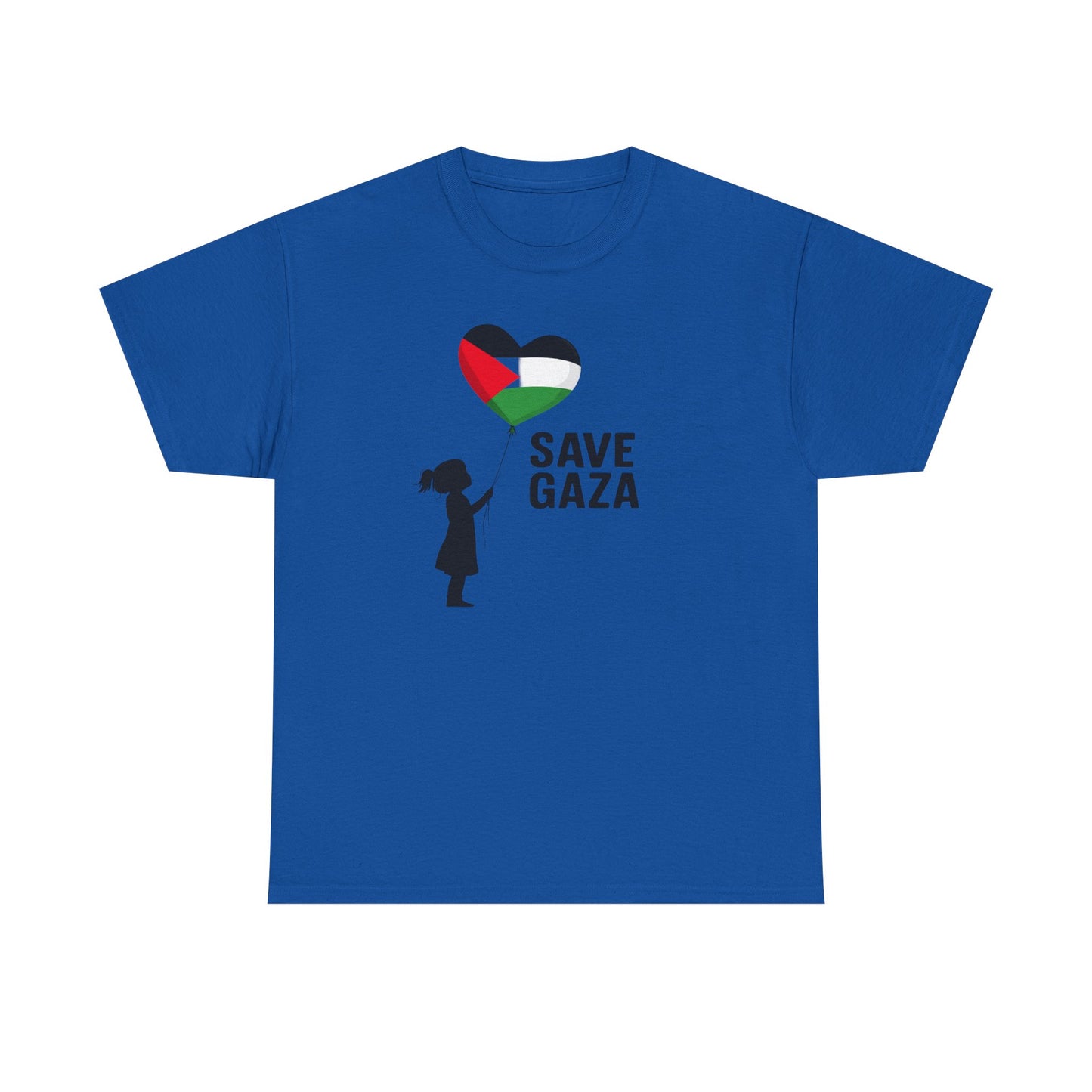 Save Gaza Unisex Heavy Cotton Tee, Activism Apparel, Statement Tshirt, Gift for Supporters, Casual Wear, Social Justice Fashion