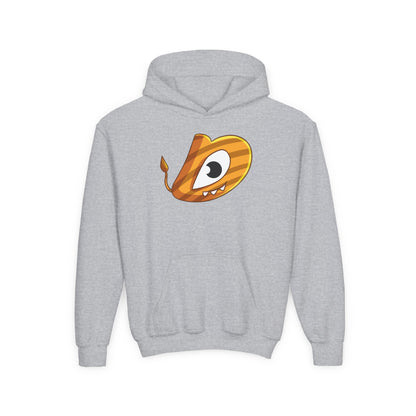 Whimsical Youth Hoodie with Playful Design, Cute Sweatshirt for Kids, Fun Gift for Birthdays, Cozy Winter Wear, Cartoon Style