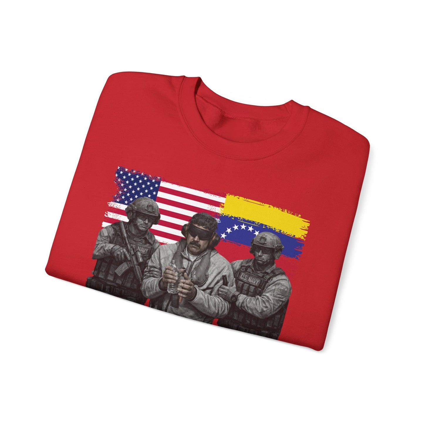 Venezuela Freedom Graphic T-Shirt | Political Art Design Shirt, Statement Streetwear Tee, Unisex Cotton Apparel, No War, Peace in Venezuela