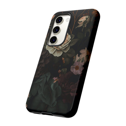 Floral Phone Case For iPhone And Samsung, Tough Cases, Flower Design, Stylish Protection, Gift for Her, Nature Lovers Accessory, Floral Gift