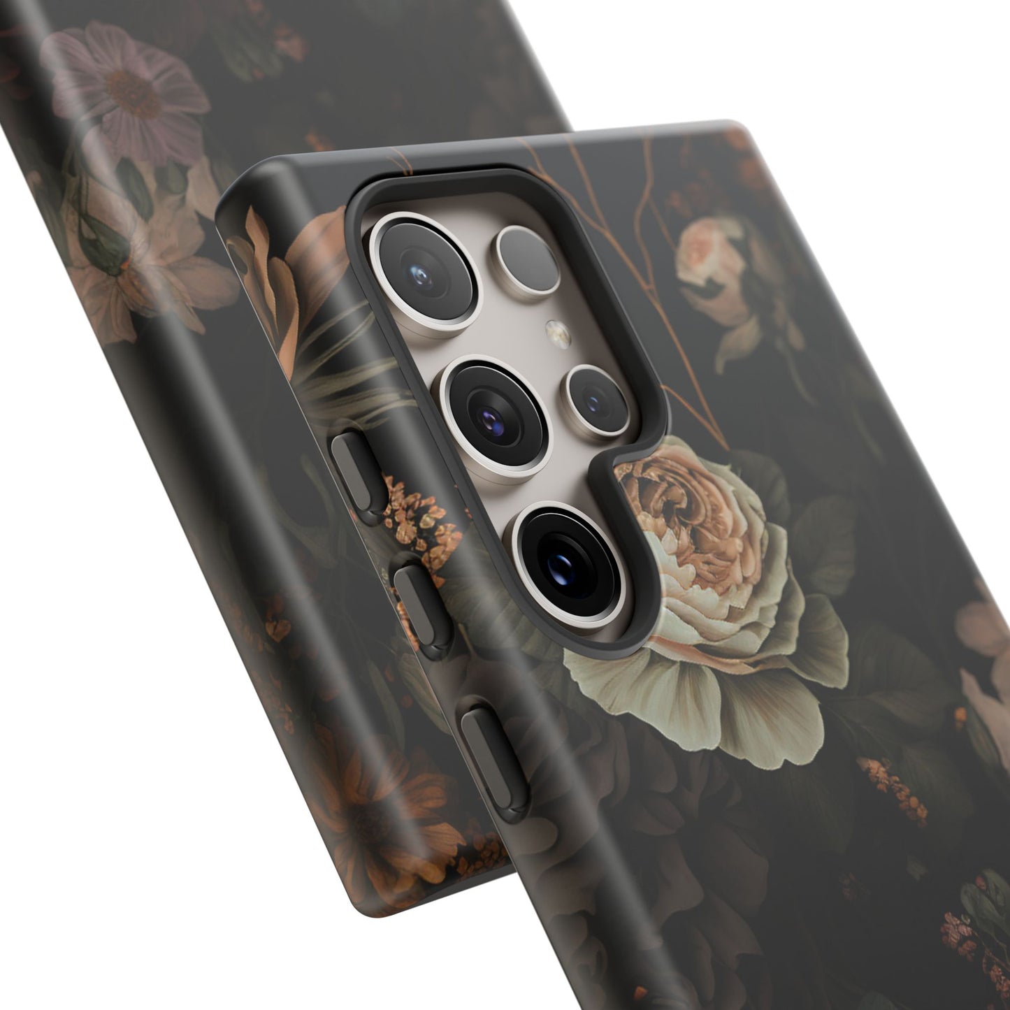 Floral Phone Case For iPhone And Samsung, Tough Cases, Flower Design, Stylish Protection, Gift for Her, Nature Lovers Accessory, Floral Gift