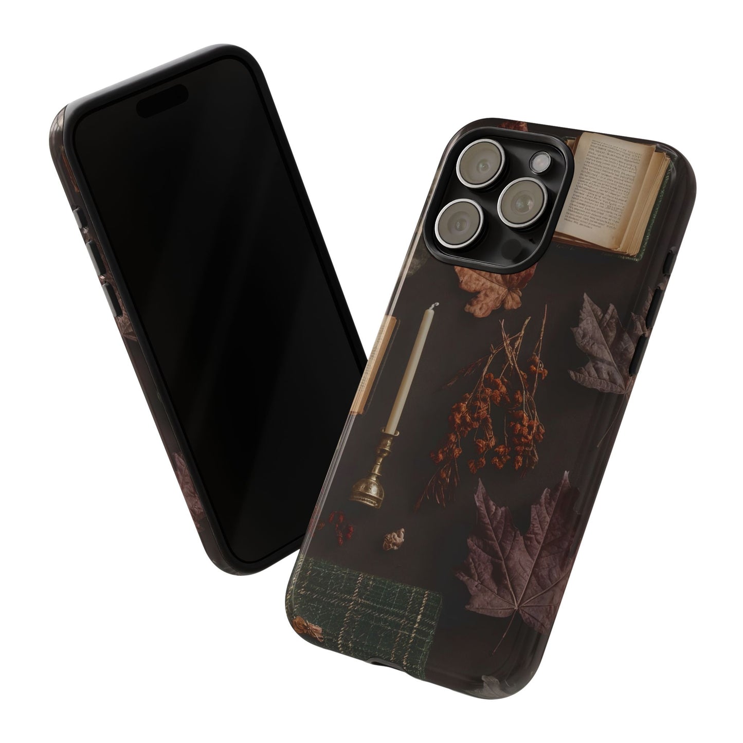 Floral Nature Phone Case, Tough Phone Case for Fall Decor, Phone Case for iPhone and Samsung, Stylish Protective Cover for iPhone