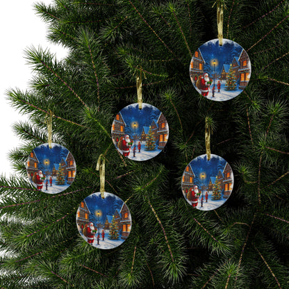 Christmas Acrylic Ornaments, Holiday Decor, Tree Decorations Gifts, Winter Wonderland, Festive Keepsakes, Christmas Day Gift