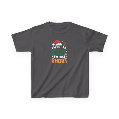 Christmas Shirt, I am Not an Elf I am Just Short, Funny Holiday Tee, Christmas Shirt for Boys and Girls, Xmas Gift, Christmas Outfit