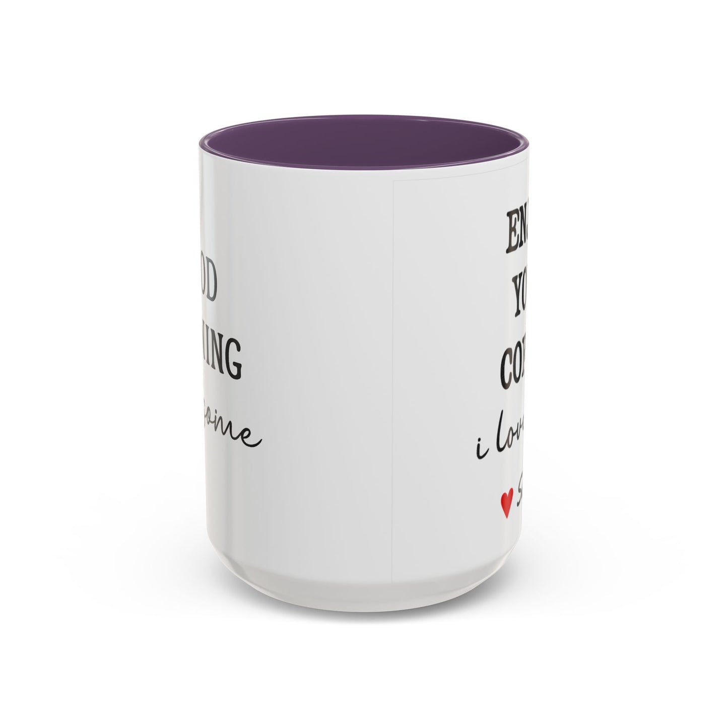 Enjoy Your Coffee Handsome Good Morning Mug, Boyfriend Valentines Day Gift For Him Funny Husband Gift Personalized Cup Gift