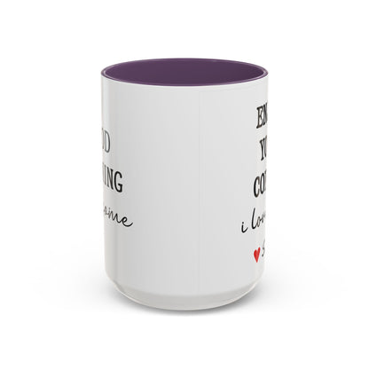 Enjoy Your Coffee Handsome Good Morning Mug, Boyfriend Valentines Day Gift For Him Funny Husband Gift Personalized Cup Gift