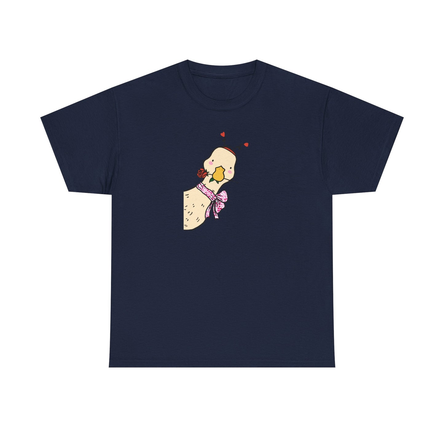 Cute Duck Shirt Kawaii Ducky Tee | Bow Duck T-Shirt | Cute Animal Top | Aesthetic Graphic Tee | Gift for Women Girls Teens